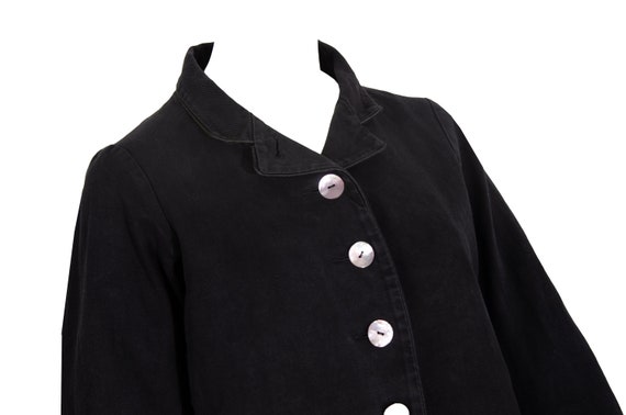 Marc Le Bihan structured rounded button front jac… - image 7