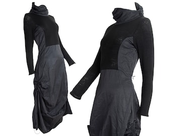 Ensemble Veste Et Robe Noire Marithé + François Girbaud - Taille 38, Tissu Technique