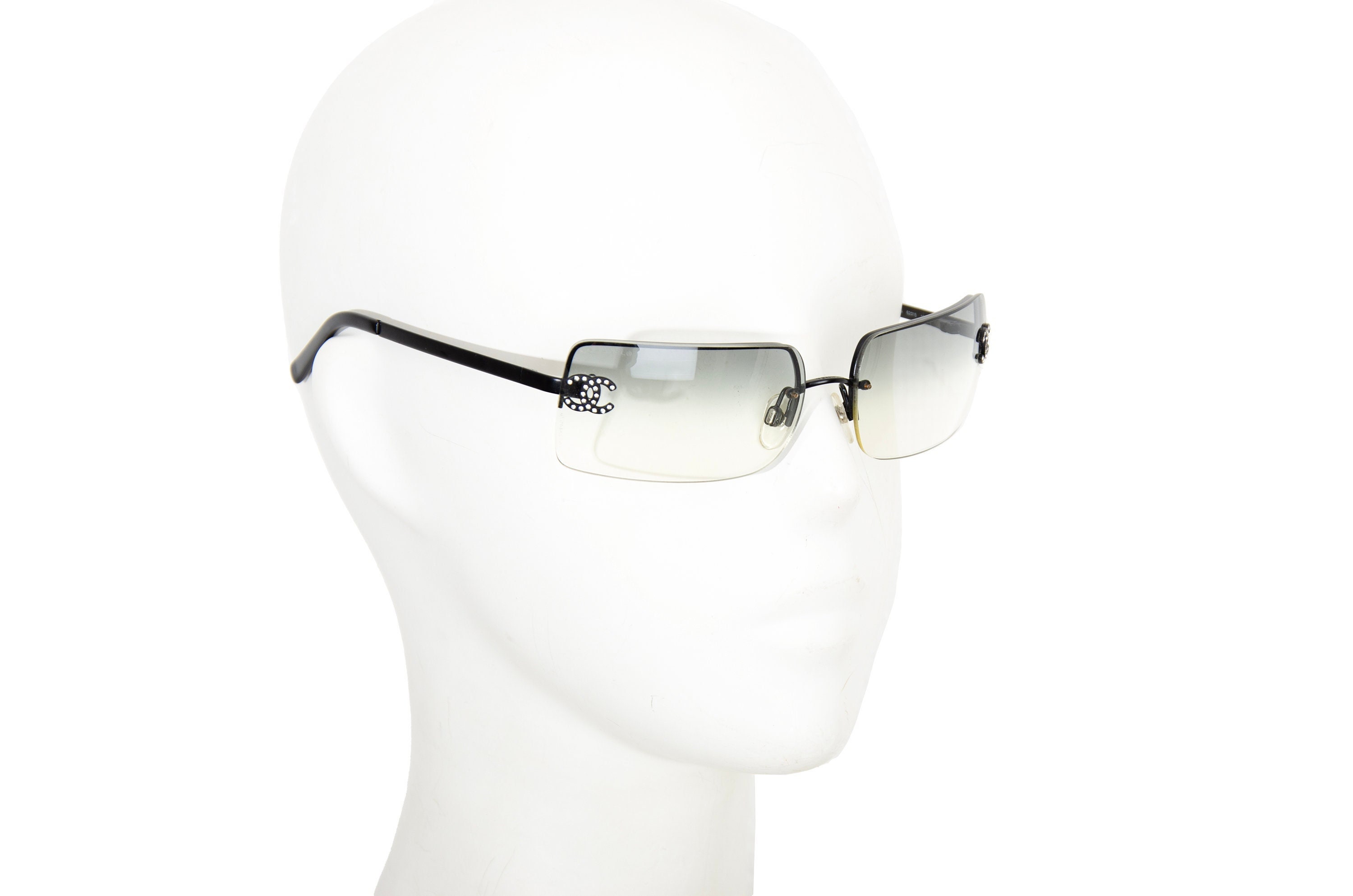 Pre-owned Chanel 1990-2000 Rimless-lenses Sunglasses