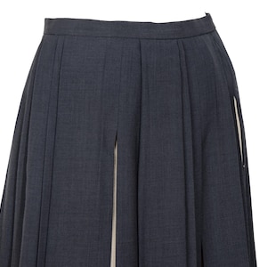 Vintage "IWISH" by Yohji Yamamoto long pleated skirt with contrasting panels / Made in Japan image 10