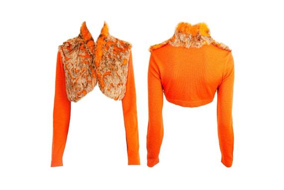 Orange bolero hotsell jacket