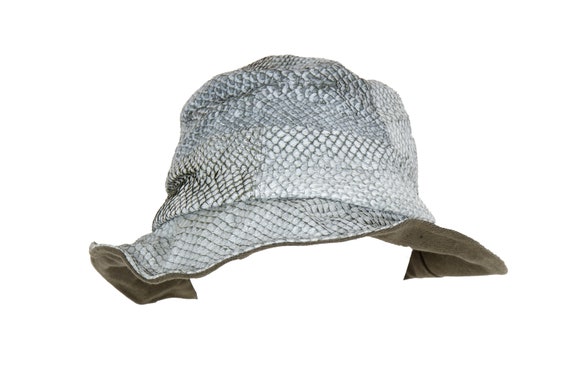 Jacques Le Corre Salmon Leather Avant Garde Bucket Hat  display picture 2