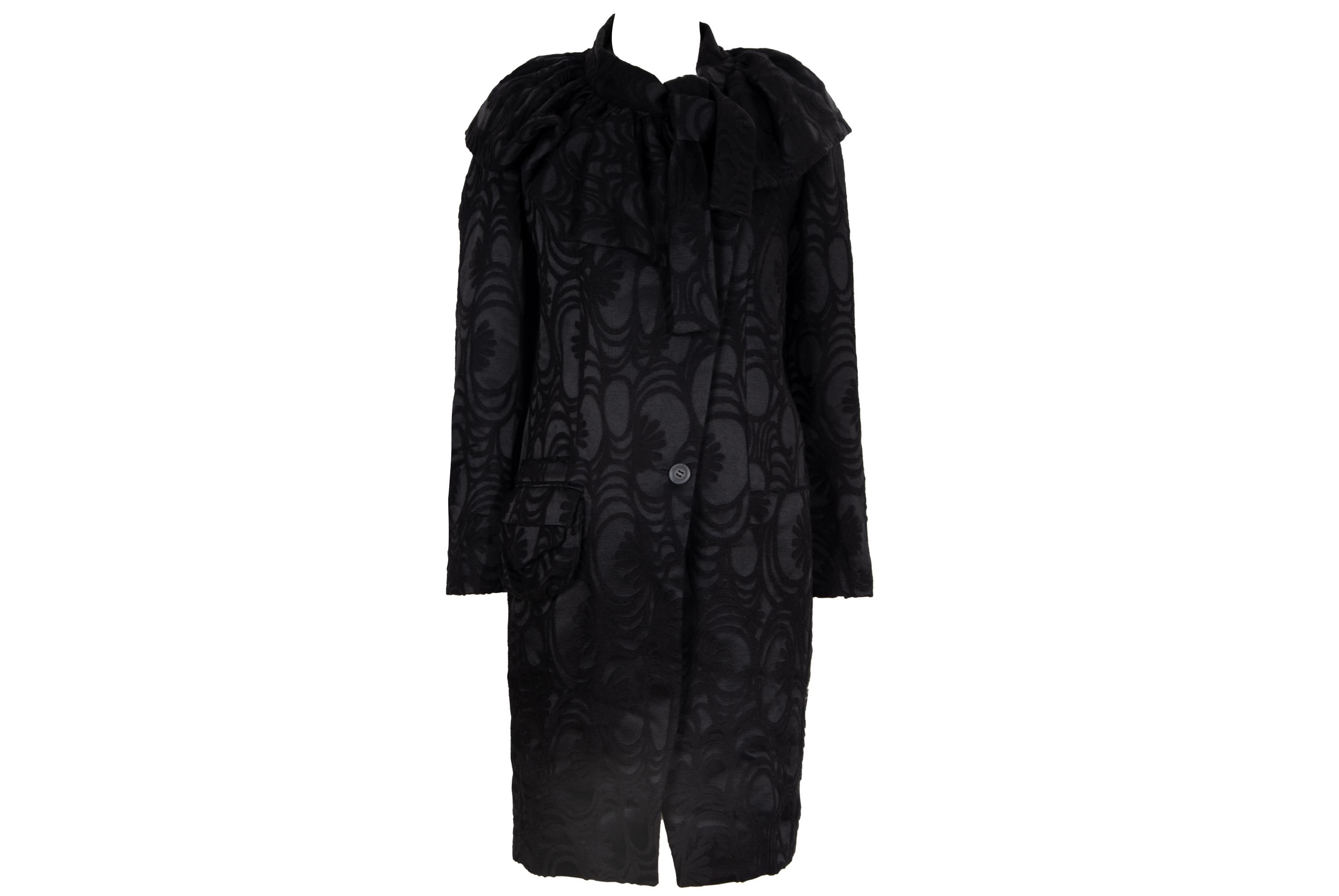 black wool jacket coat with double breasted design1820# black wool jacket coat with double breasted design1820#