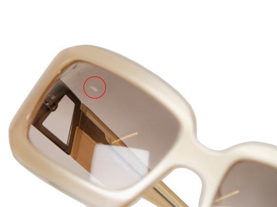 2000s MIU MIU SMU07D Sunglasses Squared Pink 3631-S - Etsy