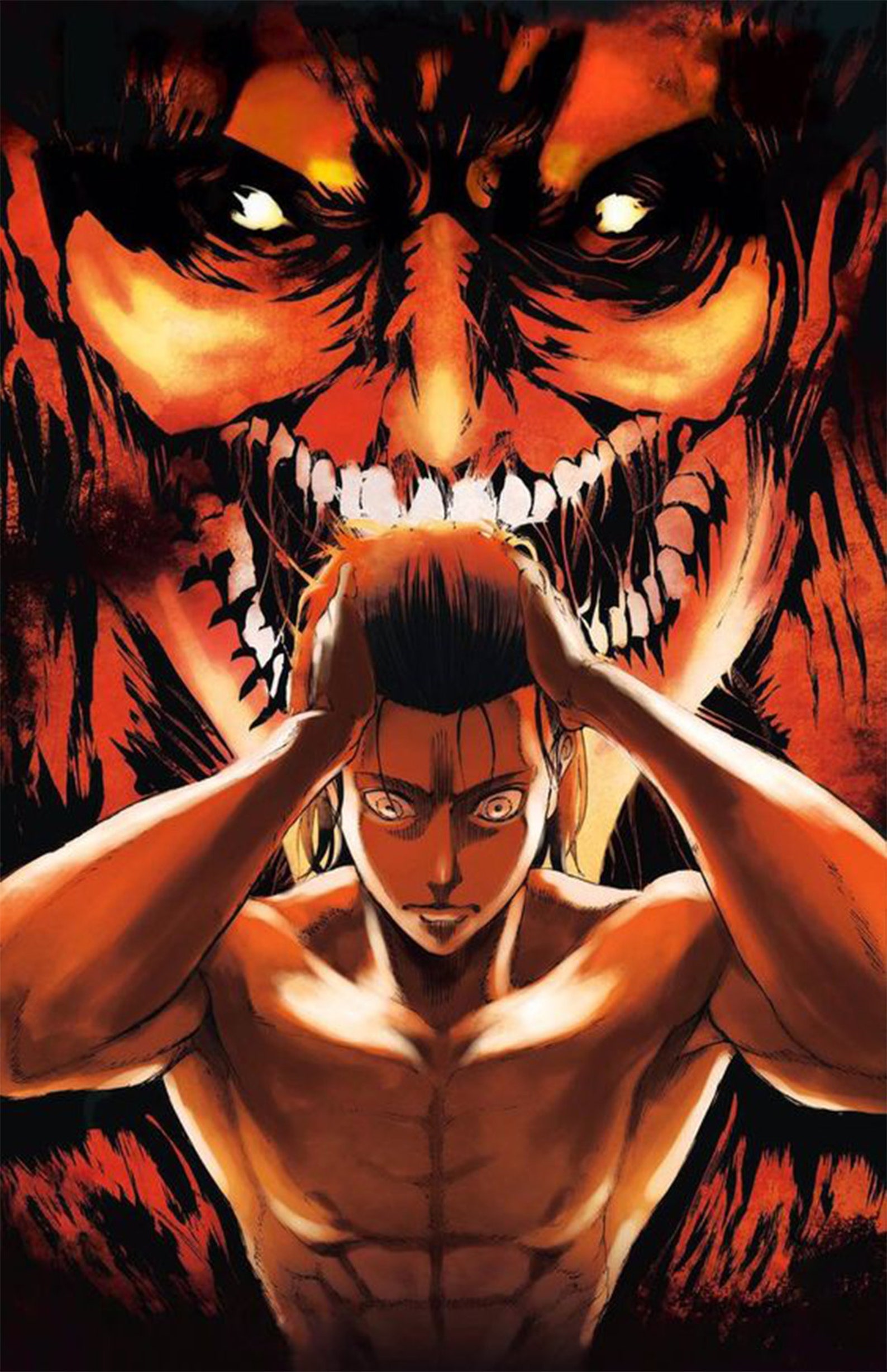 Attack on Titan Eren Yeager Japanese Anime Manga Prints Poster  Etsy