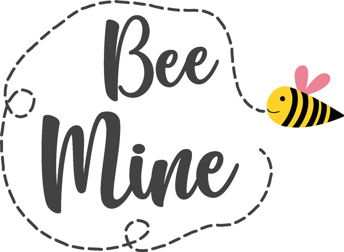 Bee Mine Valentine Valentine’s Day Love | Etsy
