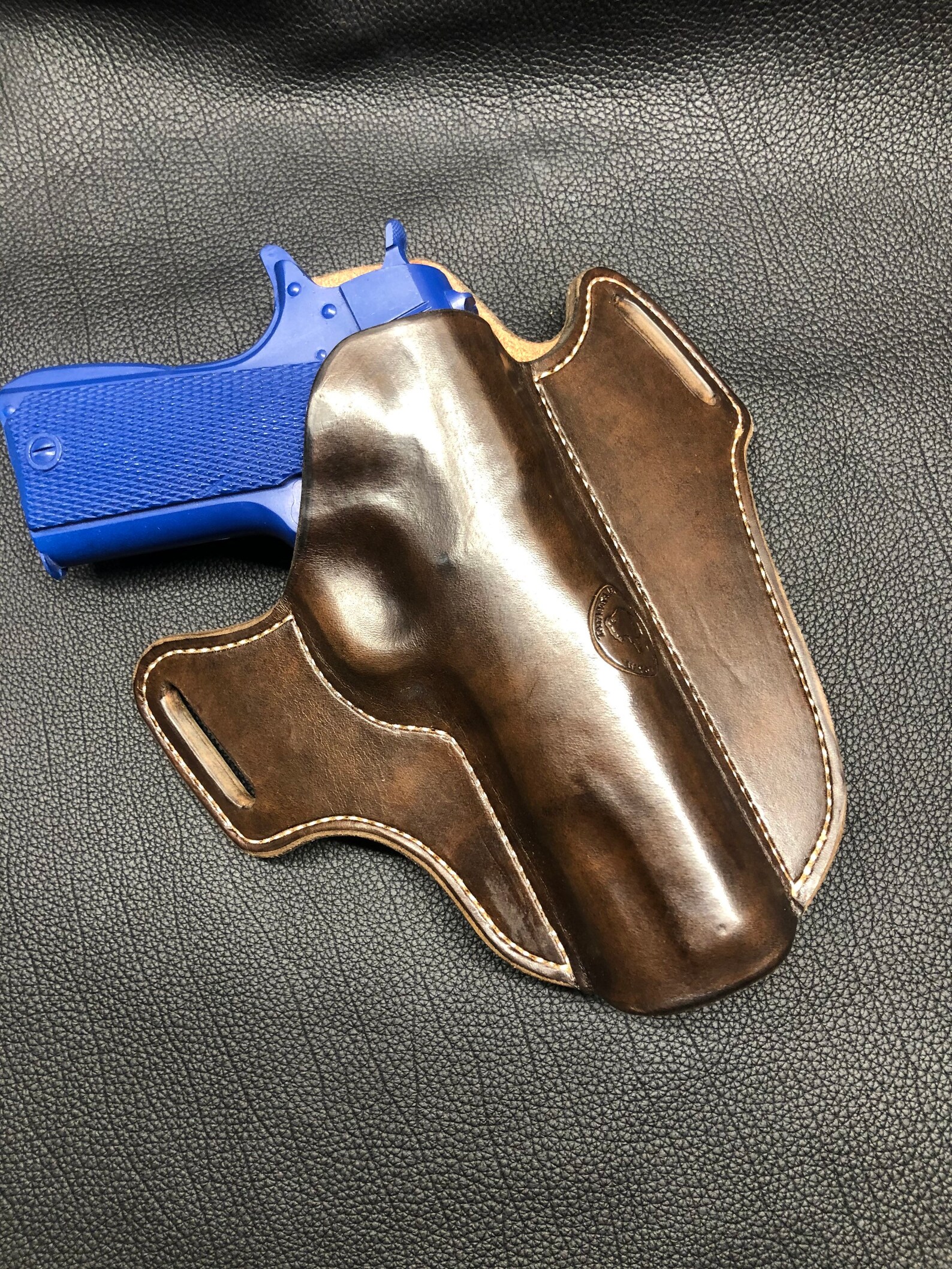OWB Pancakestyle Holster 1911 Etsy