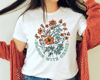 Bloom With Grace Tee | 3 Colors