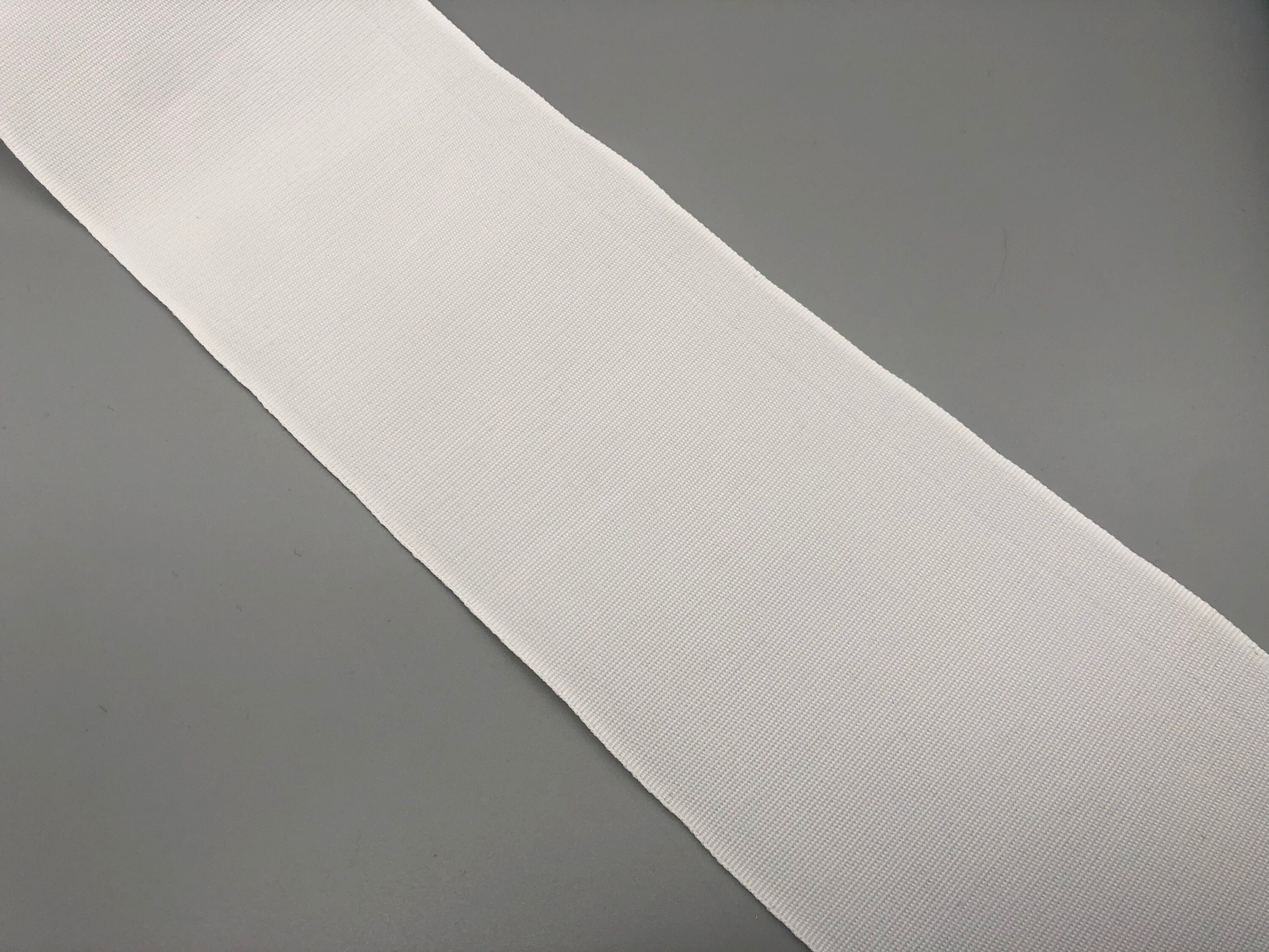 6 Inch Wide White Sew-In Buckram/Heading Tape - Available in Lengths o —  Fabrics and Drapes