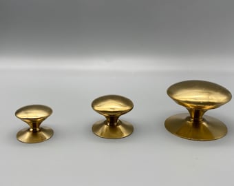 VICTORIAN SOLID BRASS Door Knobs - Classic Contemporary 13mm-19mm-25mm-32mm-35mm-38mm-45mm-50mm