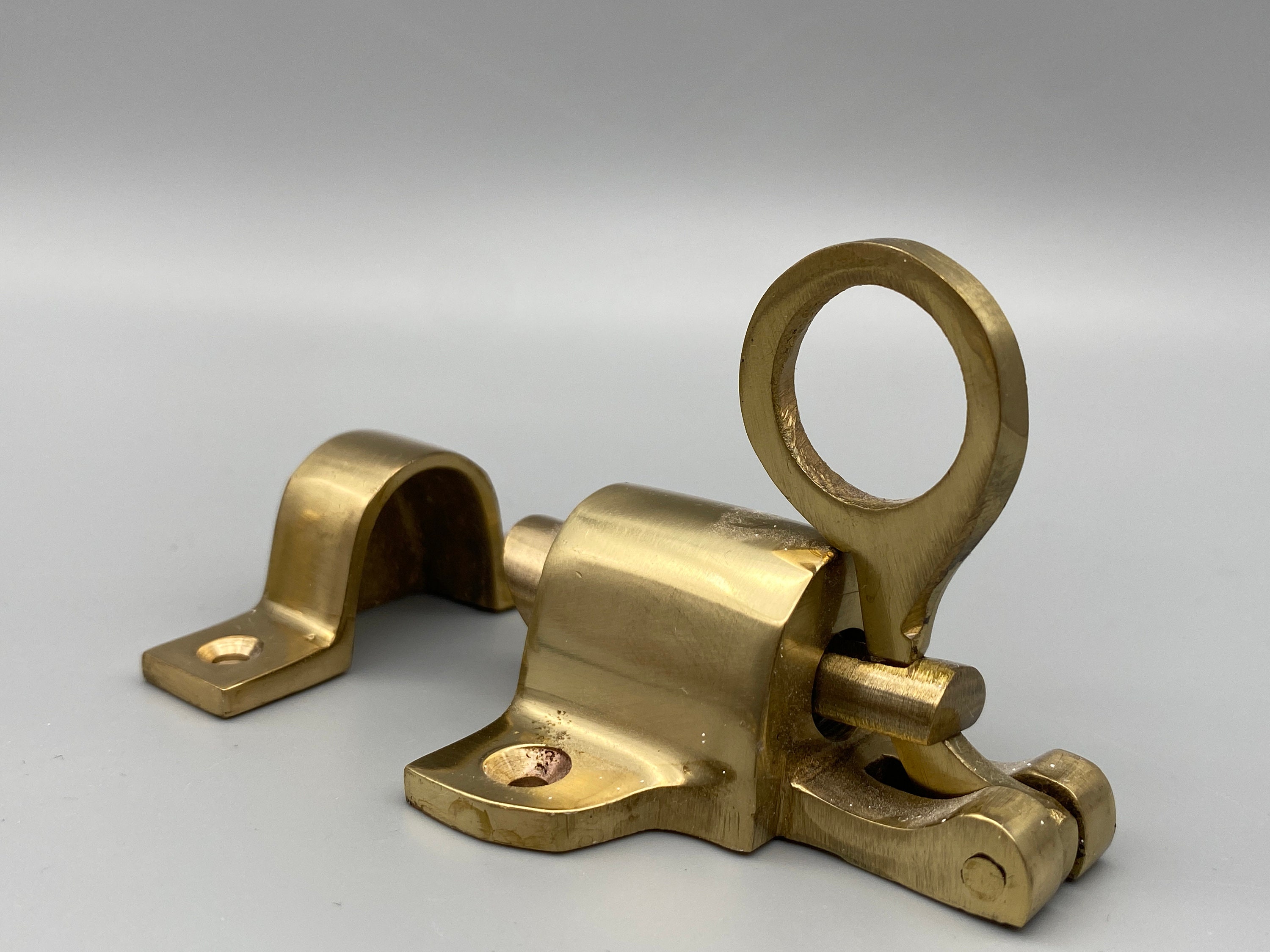 Sash Window Lock Solid Brass Sash Window Lock Spring Etsy Canada