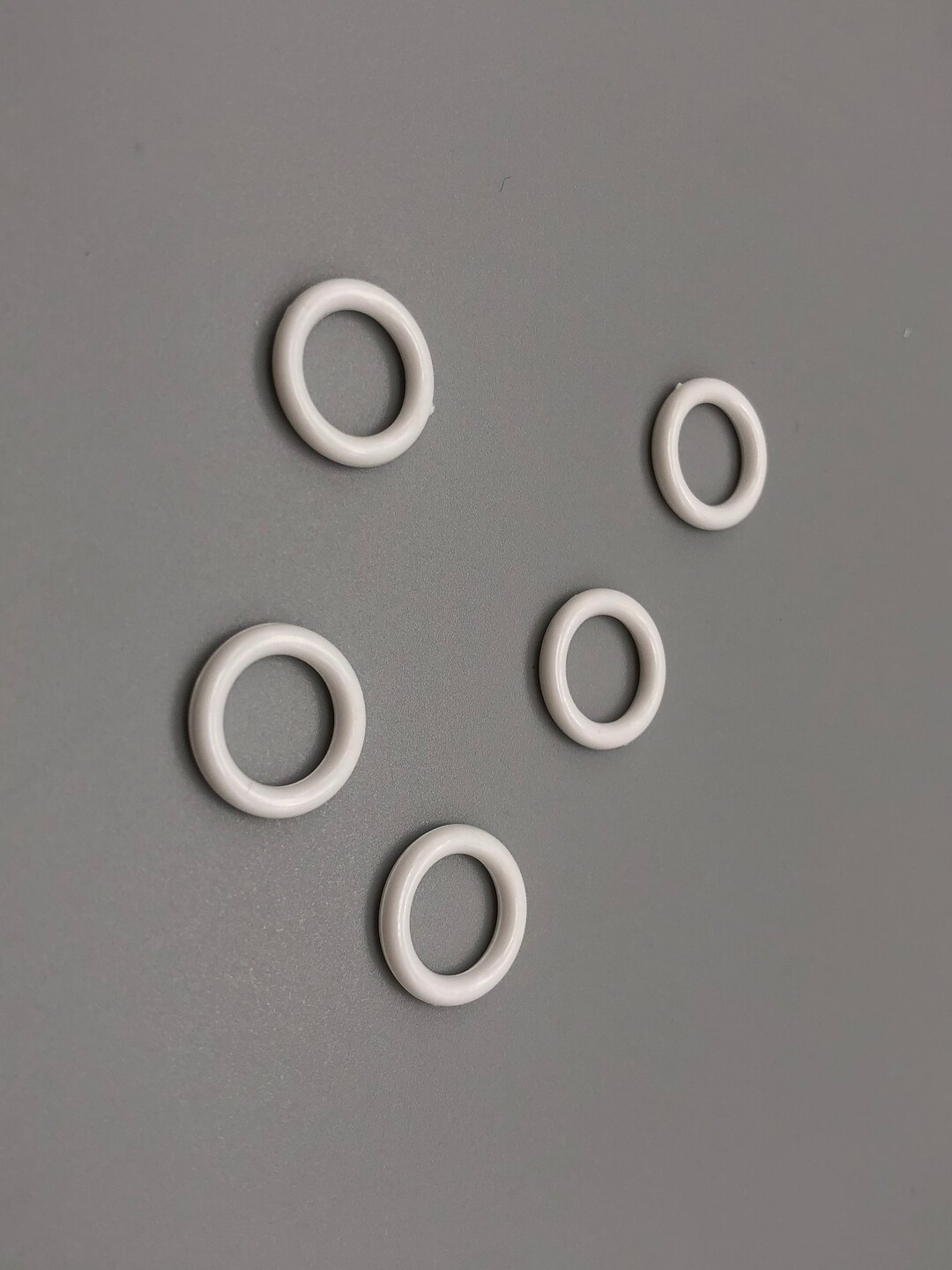 White Plastic Curtain Ringsmultiple Diameter Pack of 20/50mm Etsy