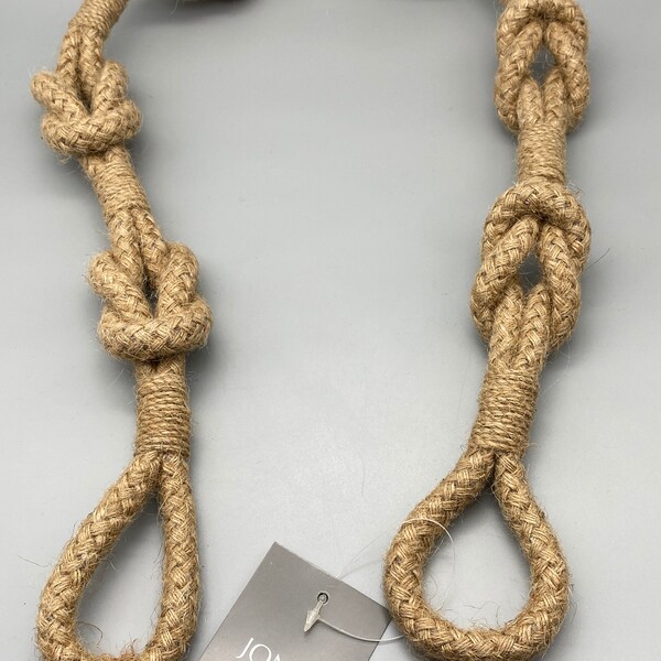 Rope Tie Back Etsy