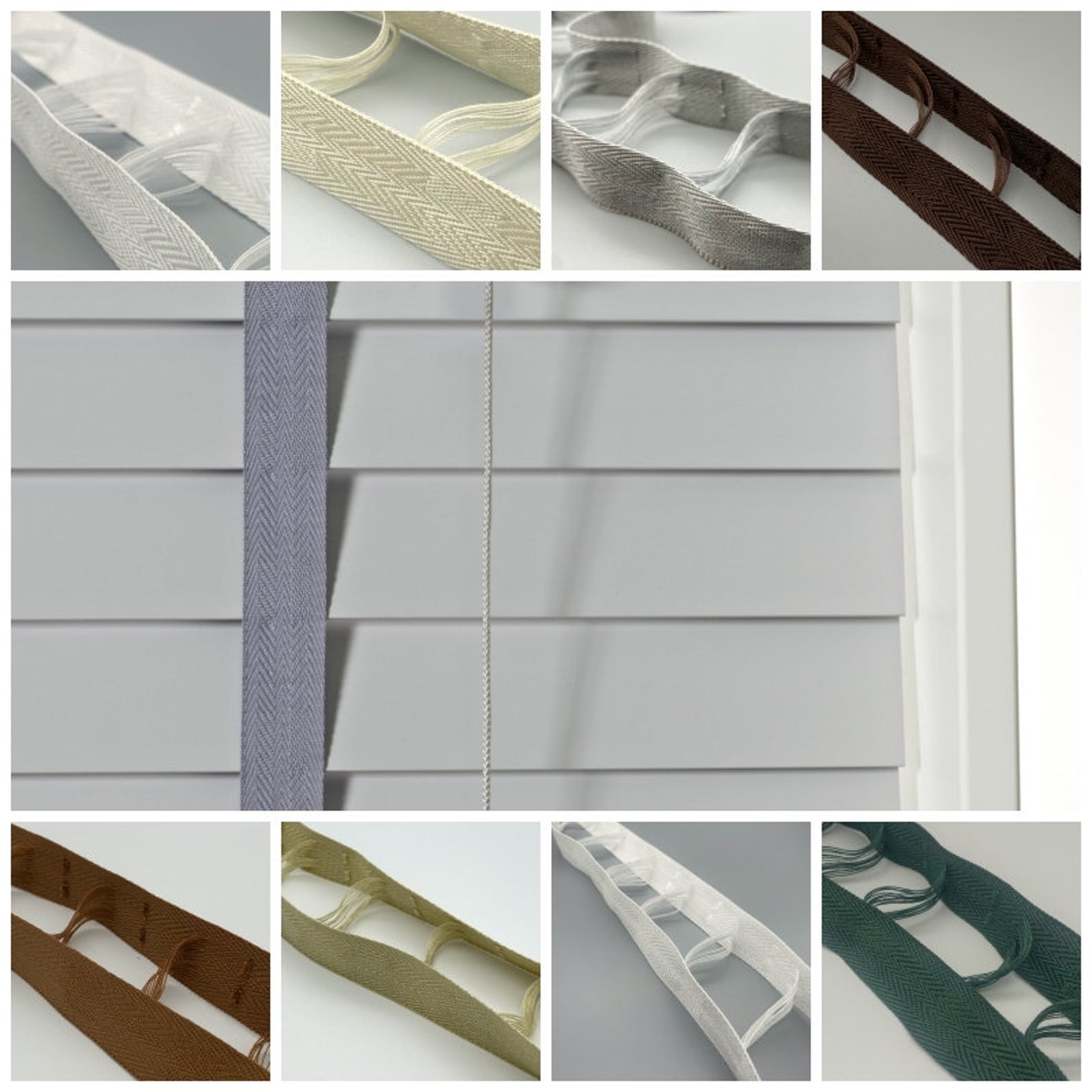 Ladder Tapes for 50mm Wooden Blinds Slats Various Colours & Lengths Etsy