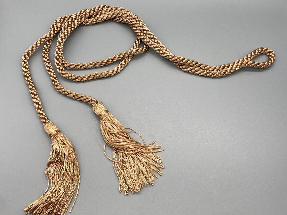 2x Lovely Tassel Cord Twisted Rope Tassels Available in Etsy