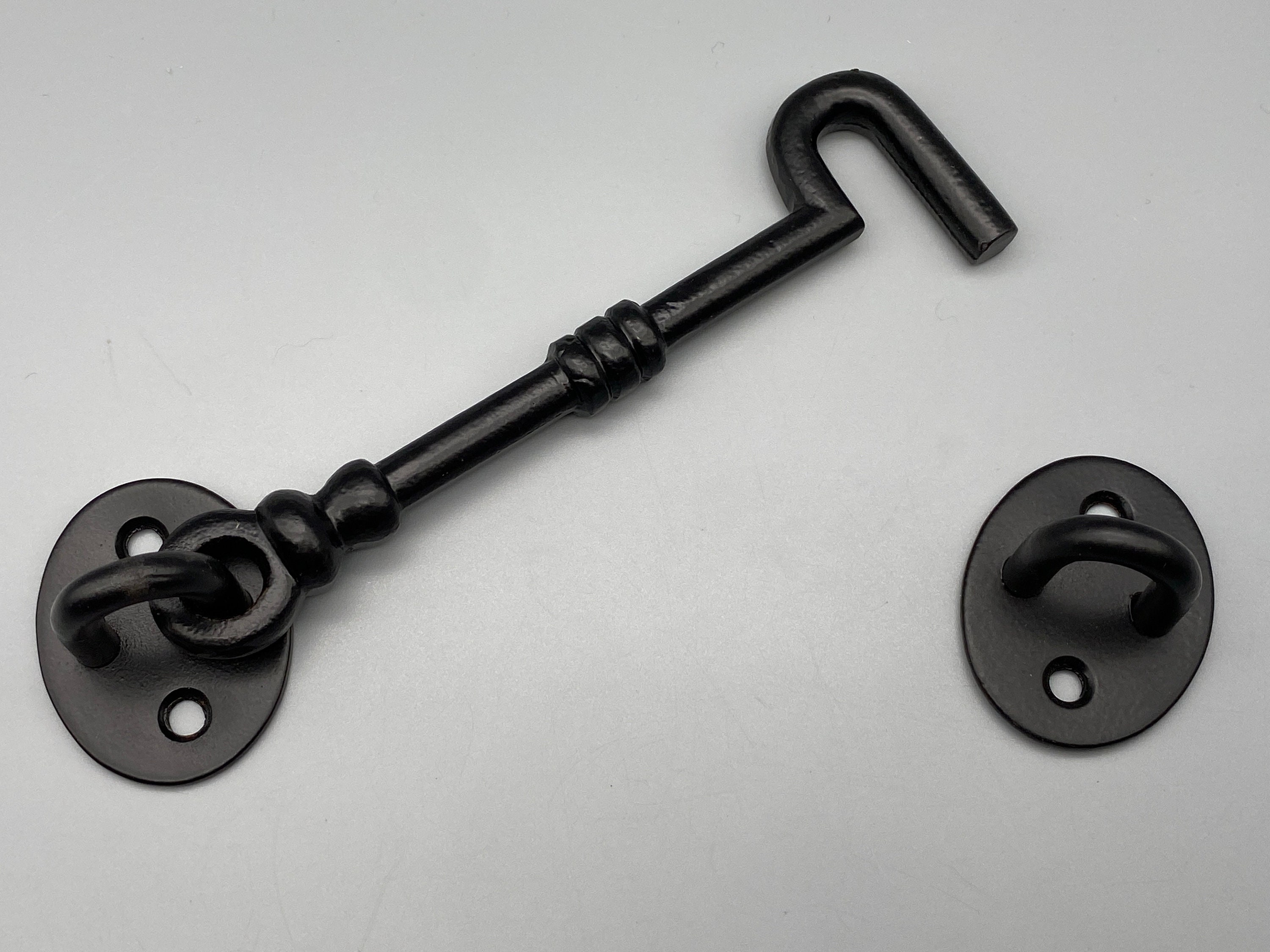 【92OFF!】 150mm Chrome Cabin Hook, Gate Latch, Door Hook And Eye Eye