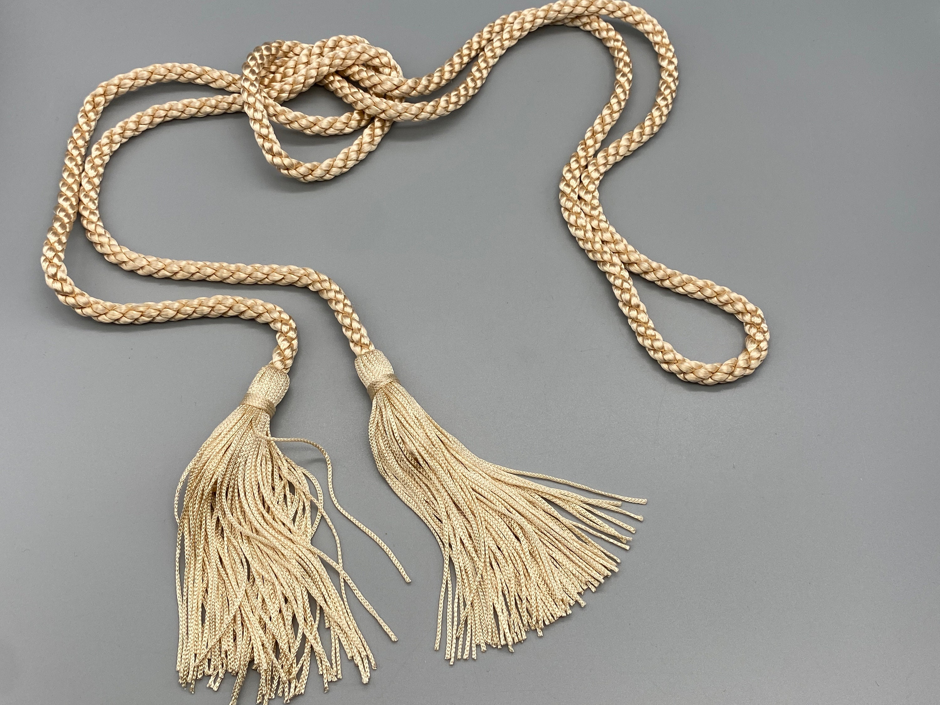 2x Lovely Tassel Cord Twisted Rope Tassels Available in - Etsy