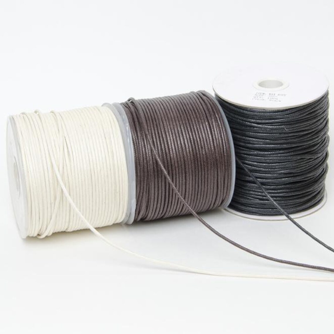 Waxed 1mm Thonging Cords Waxed Cord Available in Three Etsy UK