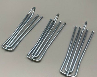 Metal Curtain Clip Hooks Deep Pinch Pleat