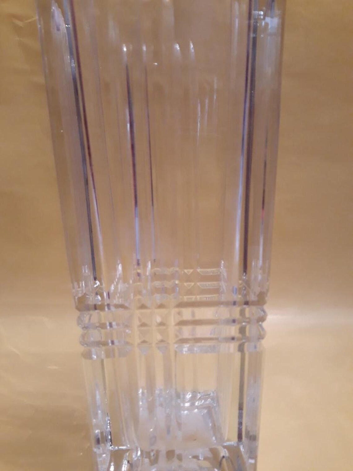 Bohemia 24 Lead Crystal Vase Etsy