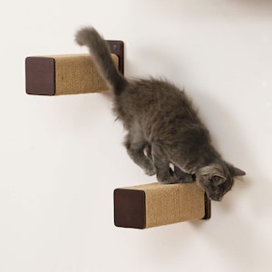 Cat Step for Wall with Jute, Cat Wall Furniture, Cat Shelves for Wall, Cat Shelf, Cat Play Furniture, Cat Furniture, Cat Wall Climbing Step