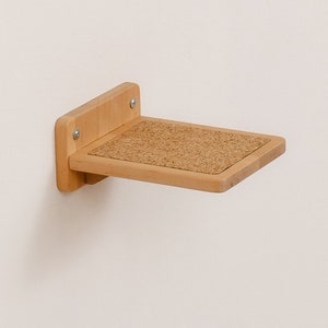 Cat Steps for Wall of Solid Wood, Cat Wall Bed, Cat Wall Perch, Cat Shelf, Cat Wall Shelves, Cat Step for Wall, Cat Climbing Step, Cat Walk