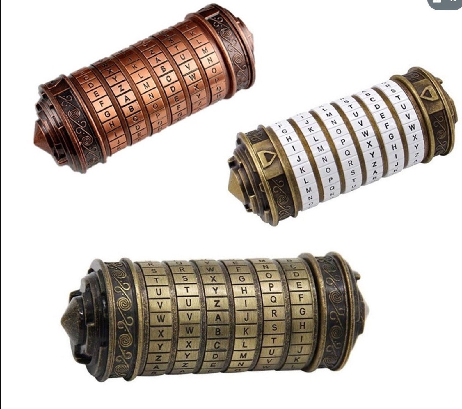 Da vinci code cryptex puzzle boxes valentines day interesting Etsy