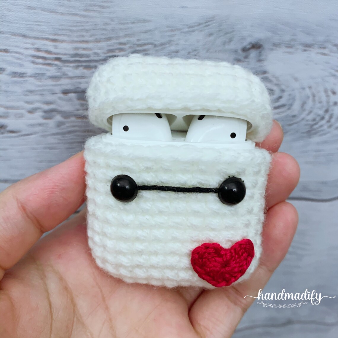 Character Airpods 1&2 Case Airpods Pro Case Crochet Case For Etsy