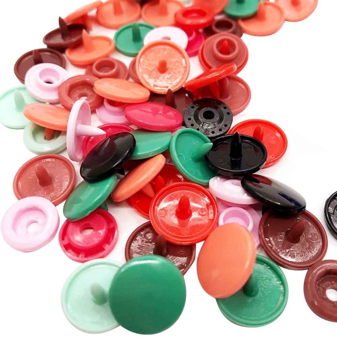 Plastic Snap Buttons Kit With Snap Pliers Tool for Sewing and Crafting