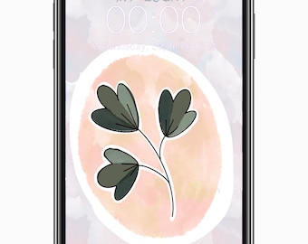 Wallpapers / Lock Screens voor iPhone, Samsung, Huawei en etc. Downloadbare digitale kunst, Lucky Charm