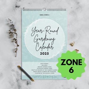 Garden Calendar for Mom 2025 Etsy UK Garden Calendar for Mom 2025 Etsy UK