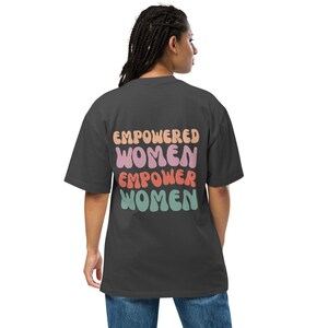 T-shirt pour femmes autonomes : t-shirt féministe inspirant