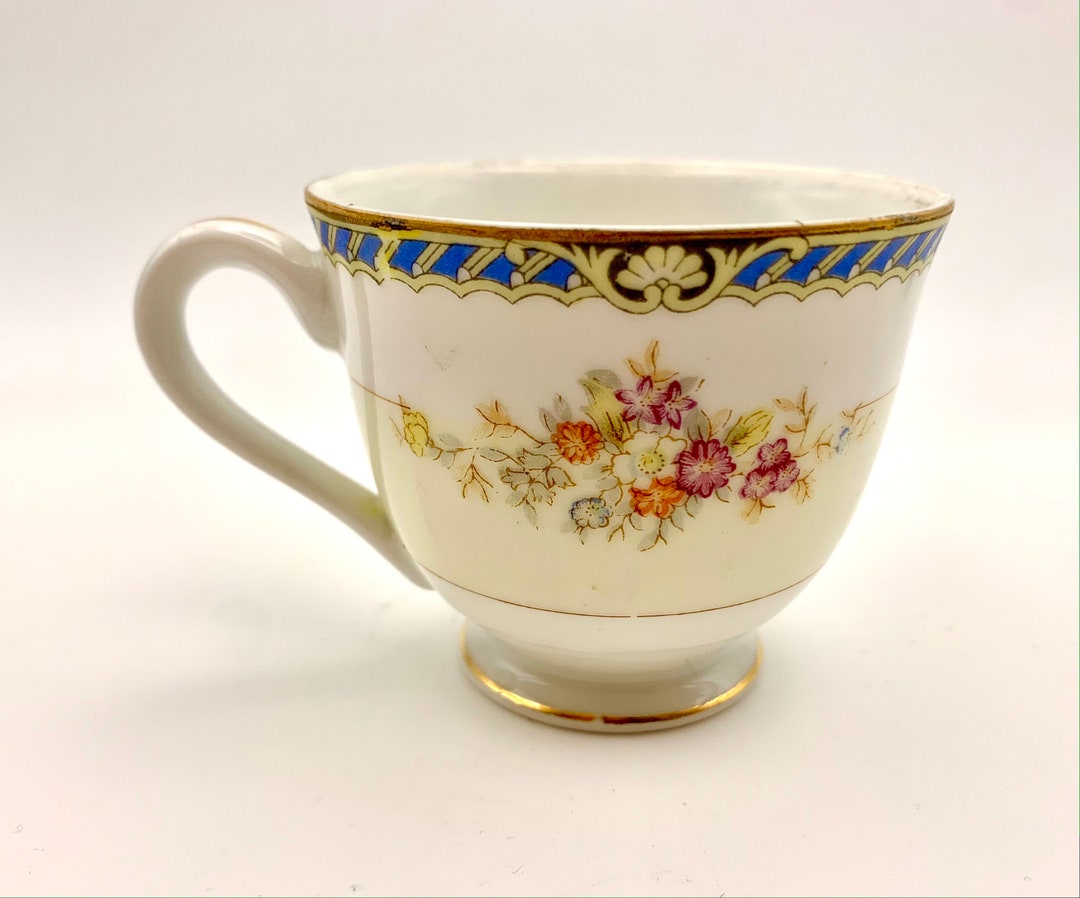 Yamaka Imperial Demitasse China Tea Cup Occupied Japan Etsy