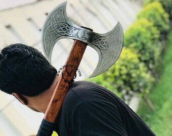 Double Sided Axe Etsy