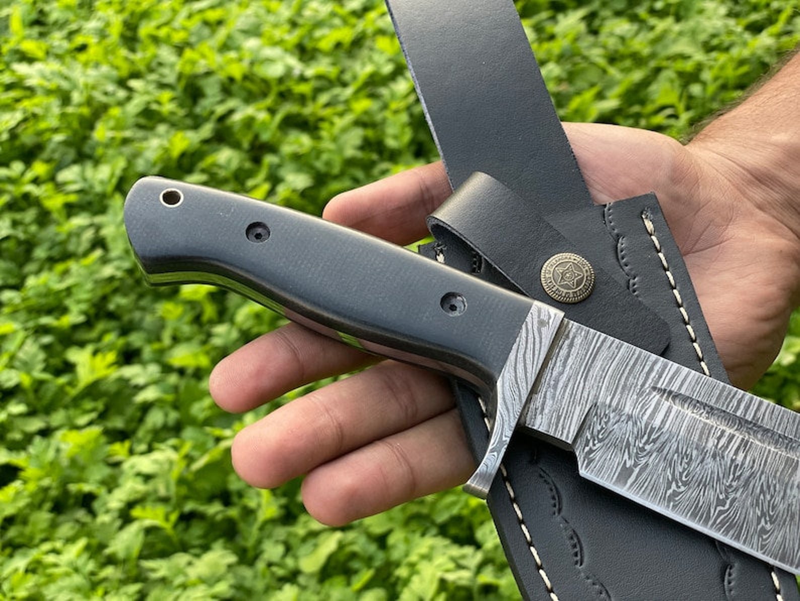 Camping Knife  Customize Knife  Hunter Knife  Woodcraft image 4