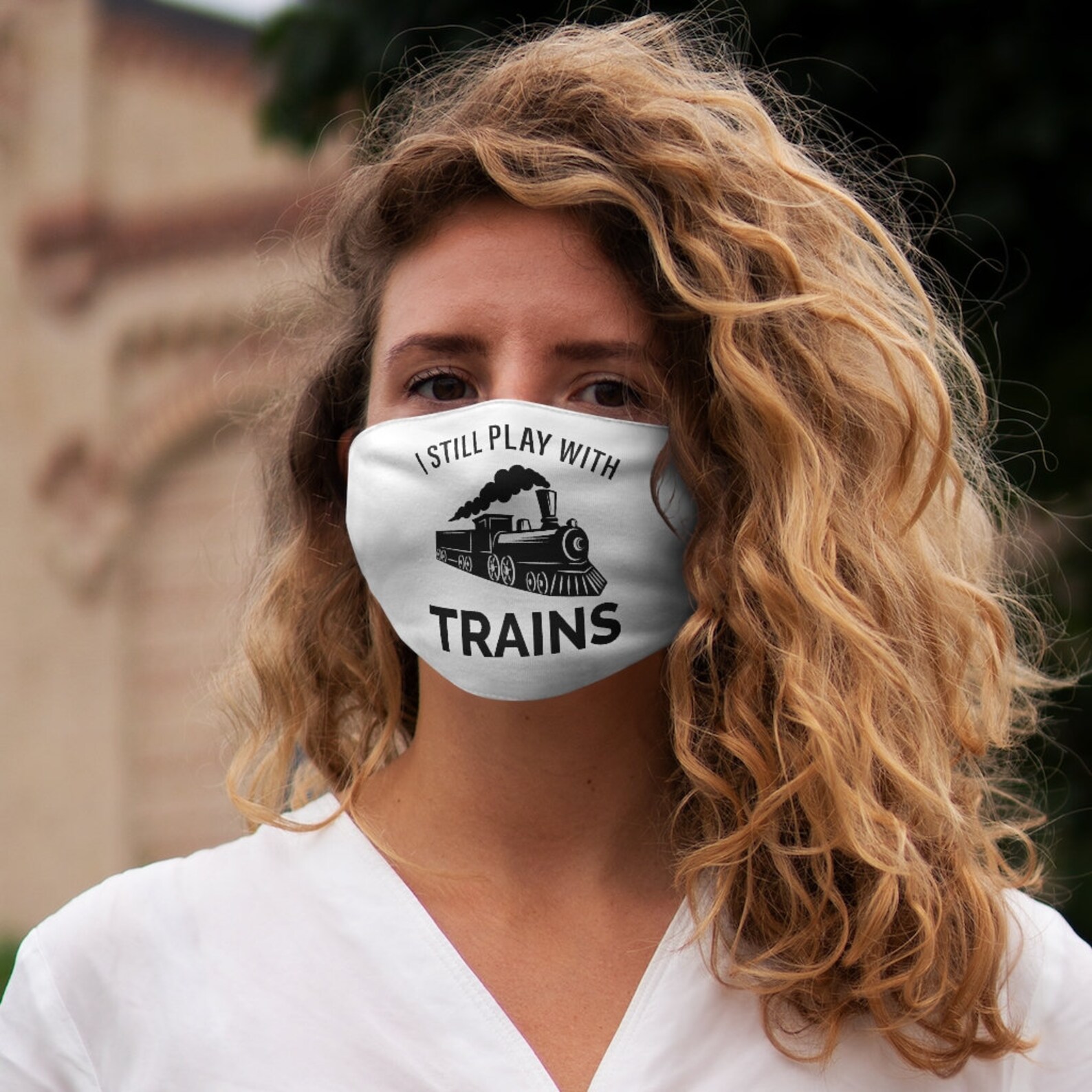 I Still Play With Trains Mask Funny Train Mask Gift Funny Etsy