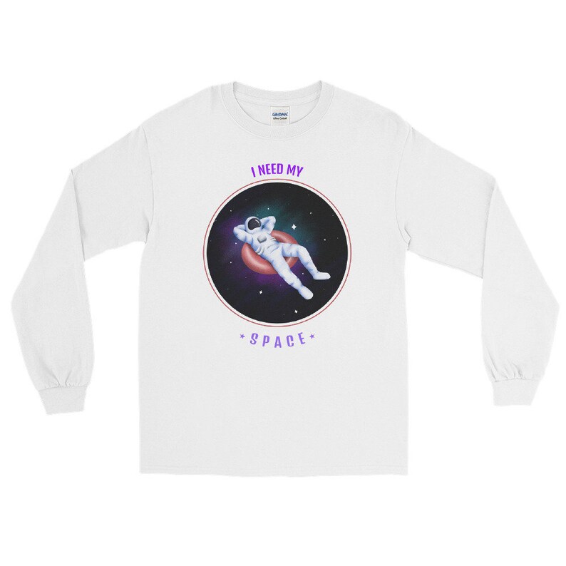 I Need My Space - NASA Astronaut Men’s Long Sleeve Shirt - Etsy