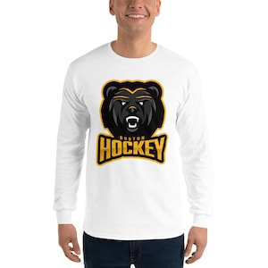 Boston Hockey - Bruins camisa de manga larga para hombre