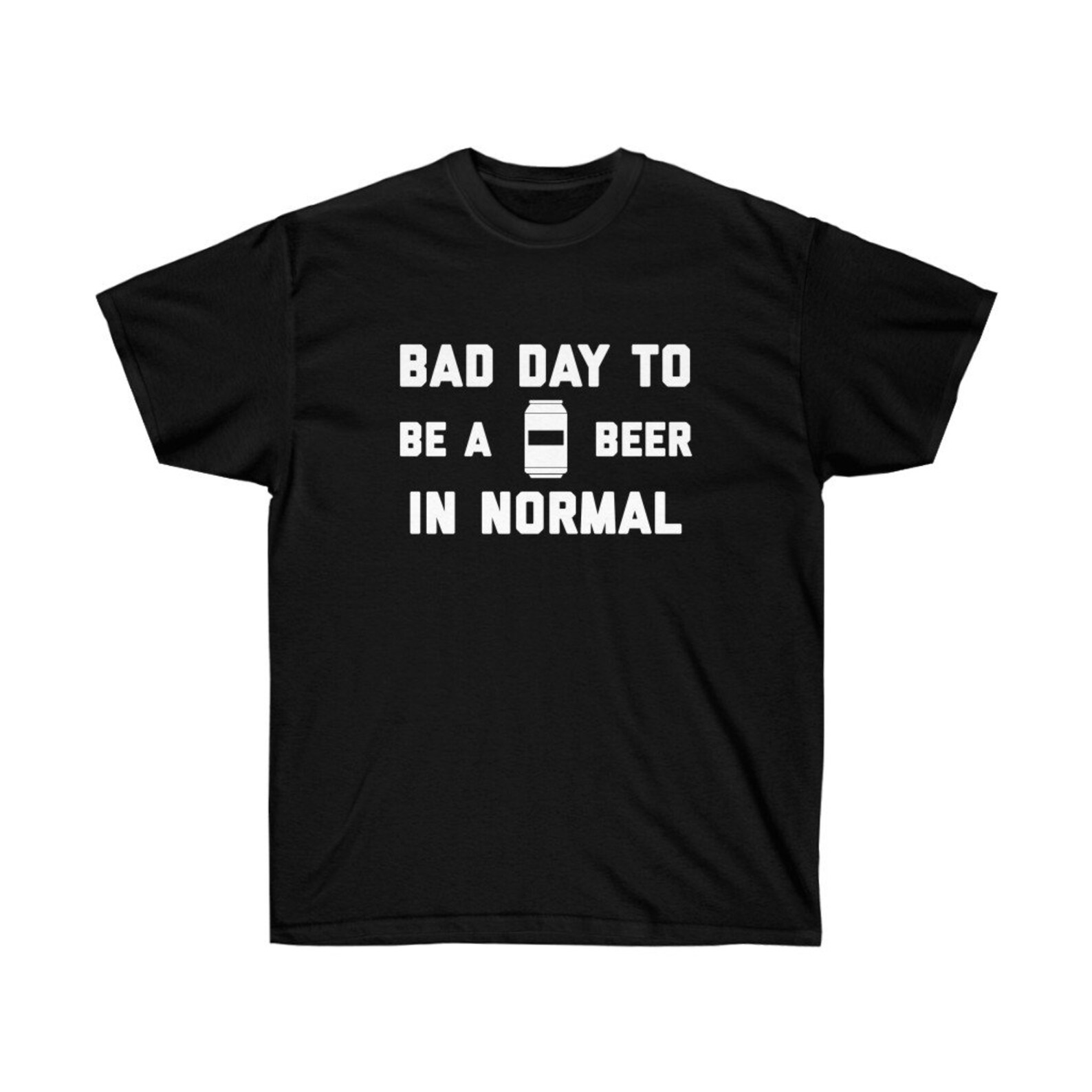 It's A Bad Day to Be A Beer in Normal Men's Tshirt, Tailgating Tee
