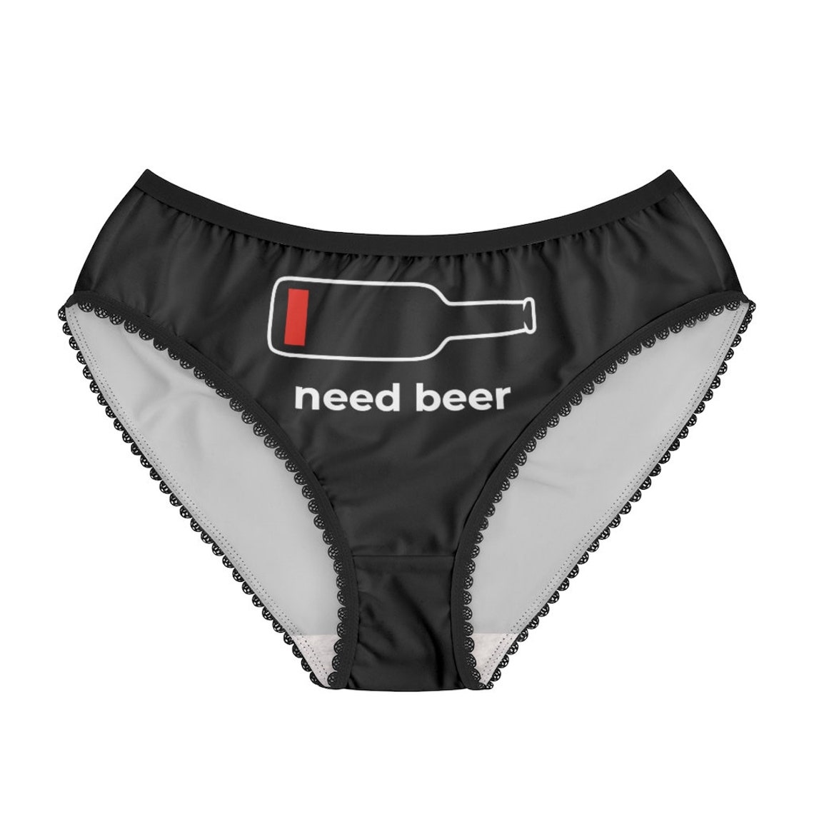 Need Beer Women's Briefs, Funny Beer Lover Women's Panties, Funny Beer