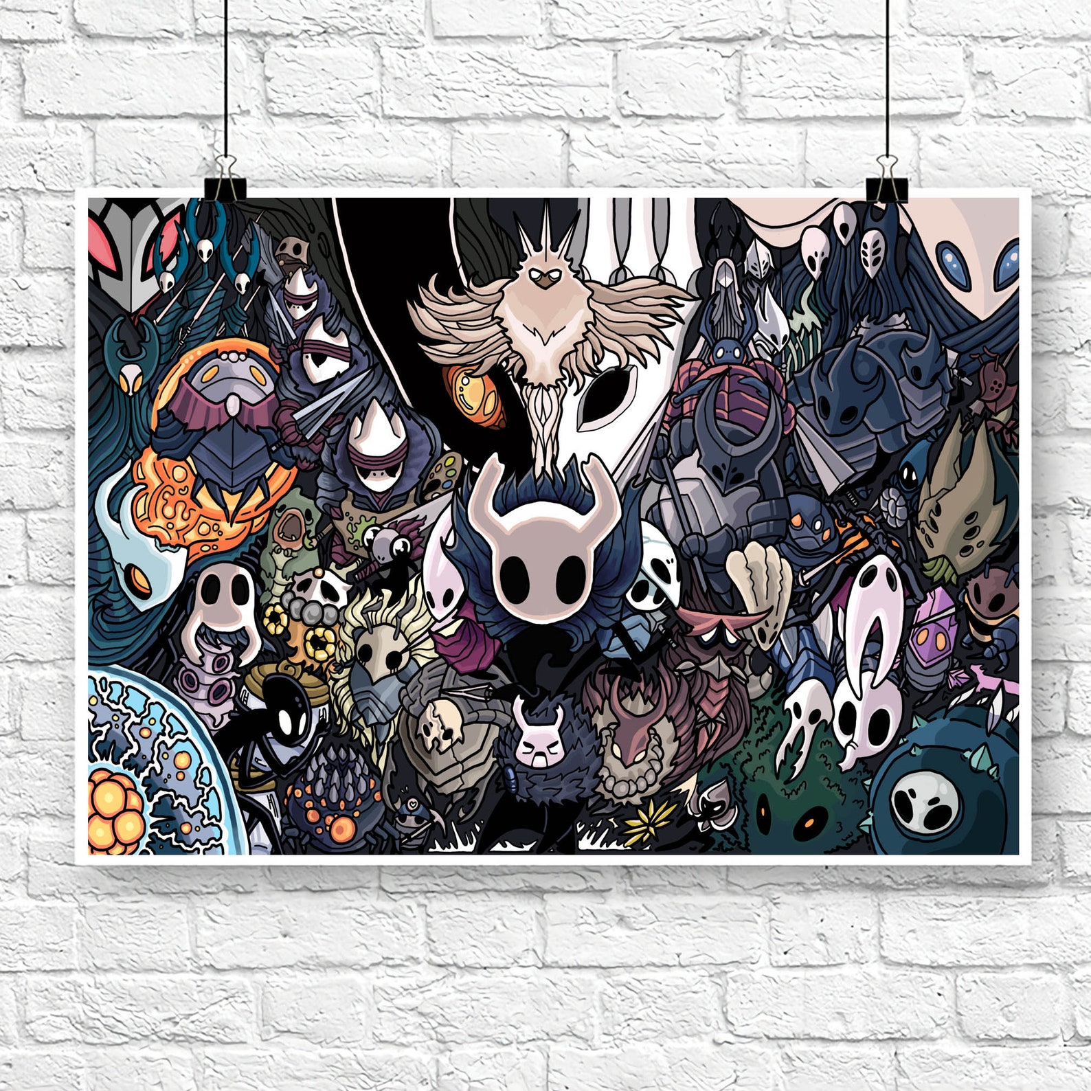 Hollow Knight Poster Hollow Knight Game Hollow Knight | Etsy