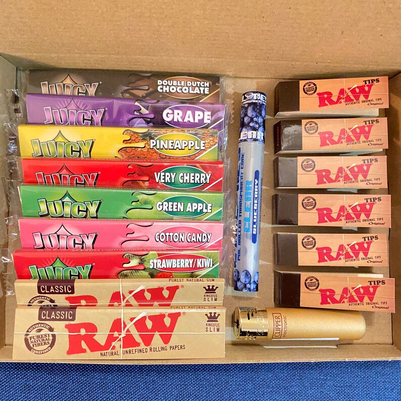 Juicy Jays Reload / Gift Box Smokers Box 420 RAW Juicy Jays Etsy