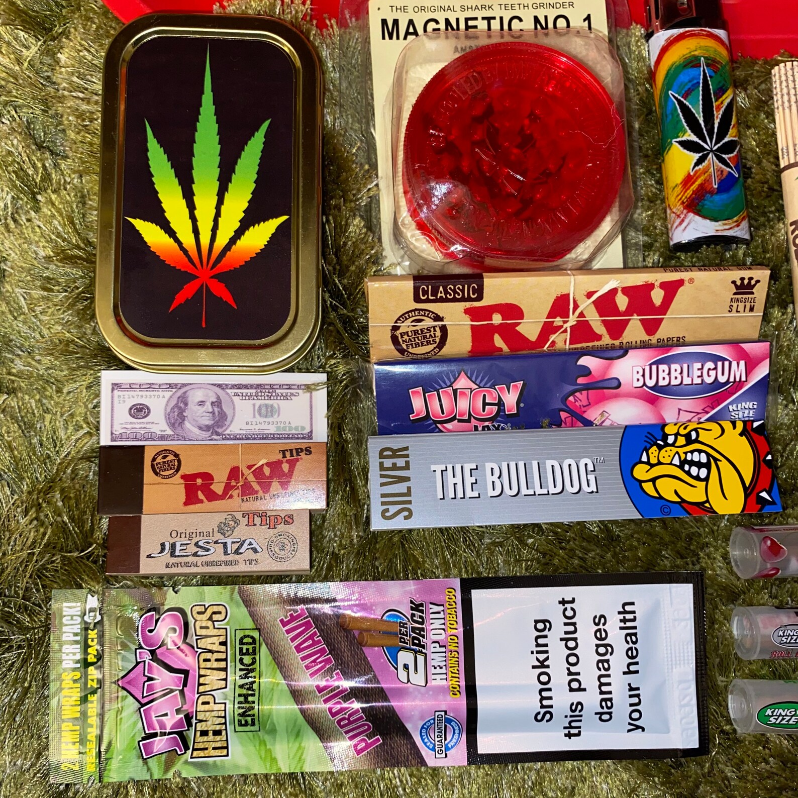 Medium Rolling Tray Gift Set / stoner gift set / 420 / stoners Etsy
