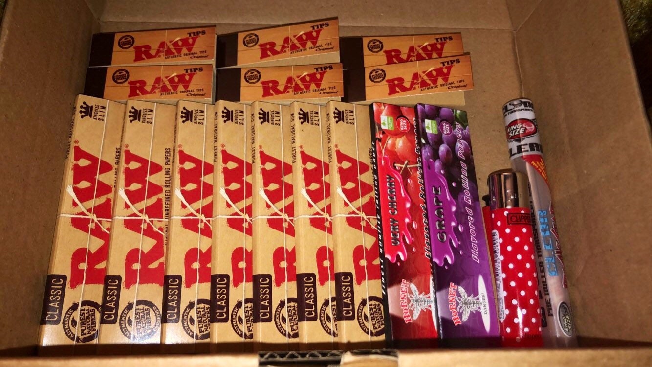 RAW ROLLING RELOAD / 420 stoner weed rolling kit reup stoner Etsy