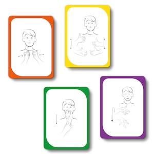 CAPTUREZ L'ÉMOTION Jeu éducatif sur les émotions Langue des Signes Italienne