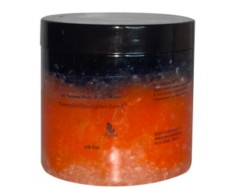 Rashell-Lady's All Natural Body & Hair Care, Vegan, Lavender Eucalyptus Scrub