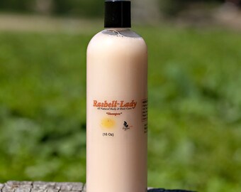 Rashell-Lady's All Natural Body & Hair Care, Vegan, Eucalyptus mint Shampoo