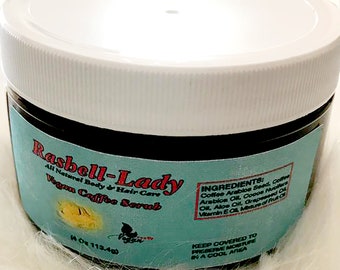 Rashell-Lady All Natural Body & Hair Care, Vegan Coffee Scrub
