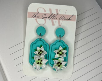 Cecilia Flower Earrings Genshin Impact