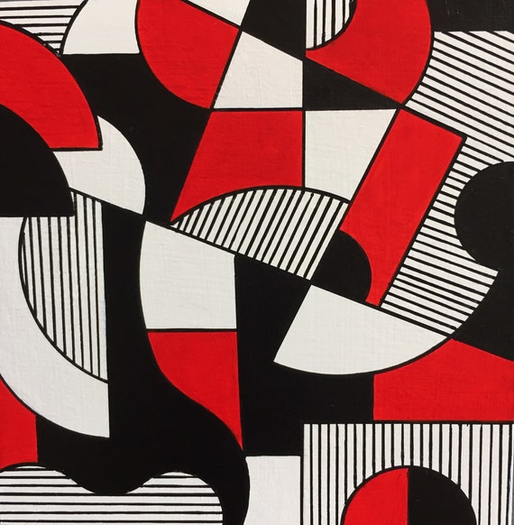 Original Art, Abstract Art, Contemporary Art, Geometric Art